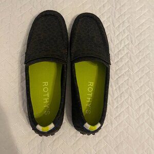 Rothy's Leopard Loafer Size 9 Wide